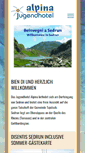 Mobile Screenshot of jugendhotel-alpina.ch