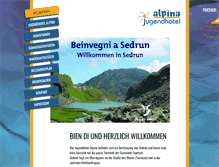 Tablet Screenshot of jugendhotel-alpina.ch